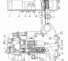 Прокладка 700-40-7141 для управления поворотом сервомеханизма Б11 фото