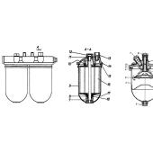Топливный фильтр тонкой очистки 51-70-153СП