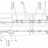 Труба 64-26-261СП для трубопроводов перекоса отвала Б11