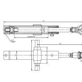 Гидроцилиндр ЦГ-63.40х320.31