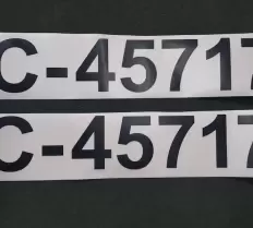 Наклейки на автокран КС-55713-5В фото