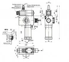 Гидроклапан-регулятор ГКР-20-160-25 схема