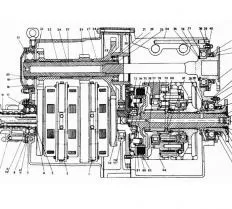 Коробка передач с тормозами и системой гидроуправления 46-12-6СБ схема