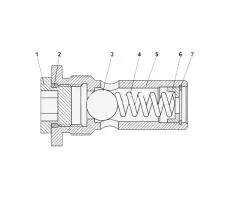 Клапан 1101-16-112-20Cn(SP) схема