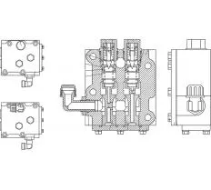 Клапан 0901-15-4-20СП(SP) Т-11.01К1 схема
