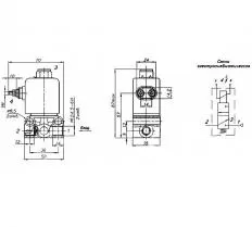 Клапан КЭМ16-12 схема