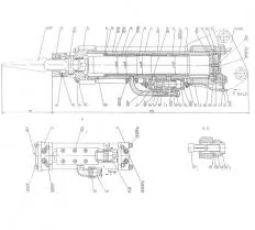 Букса гидромолота МГ-300.034.1.500 схема