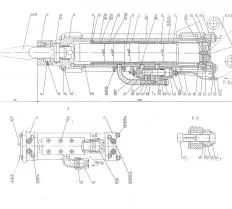 Стяжка гидромолота МГ-300.033.1.038 схема