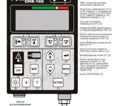 Прибор безопасности ОНК-160Б 02 (ЛГФИ408844025-02) схема