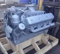 Двигатель (Урал) (без кпп и сцепления) 238М2-6-1000192 схема