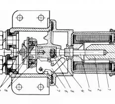 Выключатель массы (двухкнопочный) ВК 318Б-02 схема