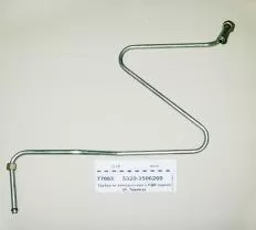 Трубка от компрессора (2-х цил) к РДВ Камаз 5320-3506200 схема
