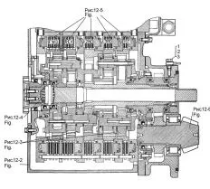 Коробка передач 114-12-1-01СП схема